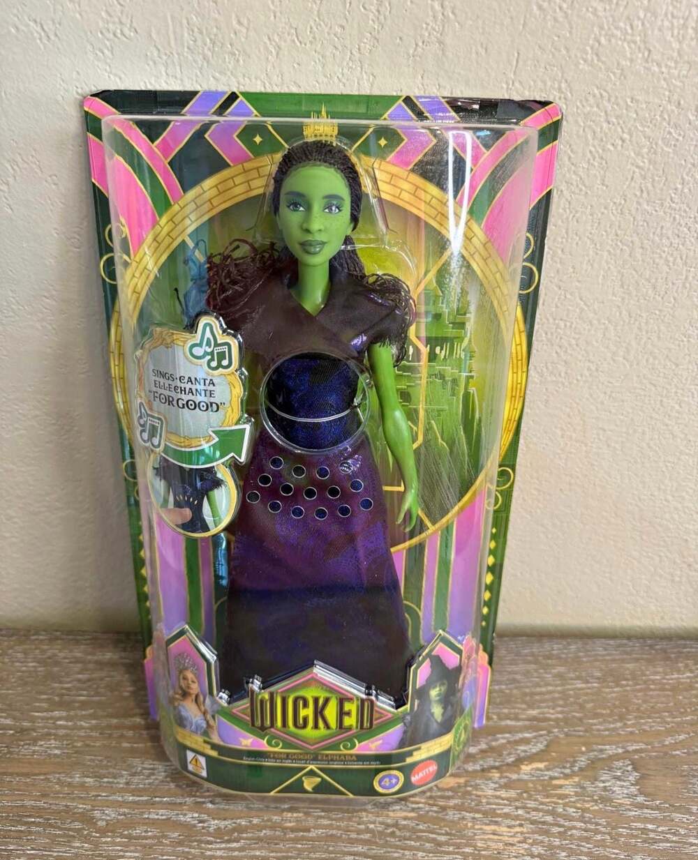2024 Mattel Wicked Elphaba Fashion Error Packaging (IN HAND)